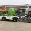 4 CBM self loading concrete mixer truck